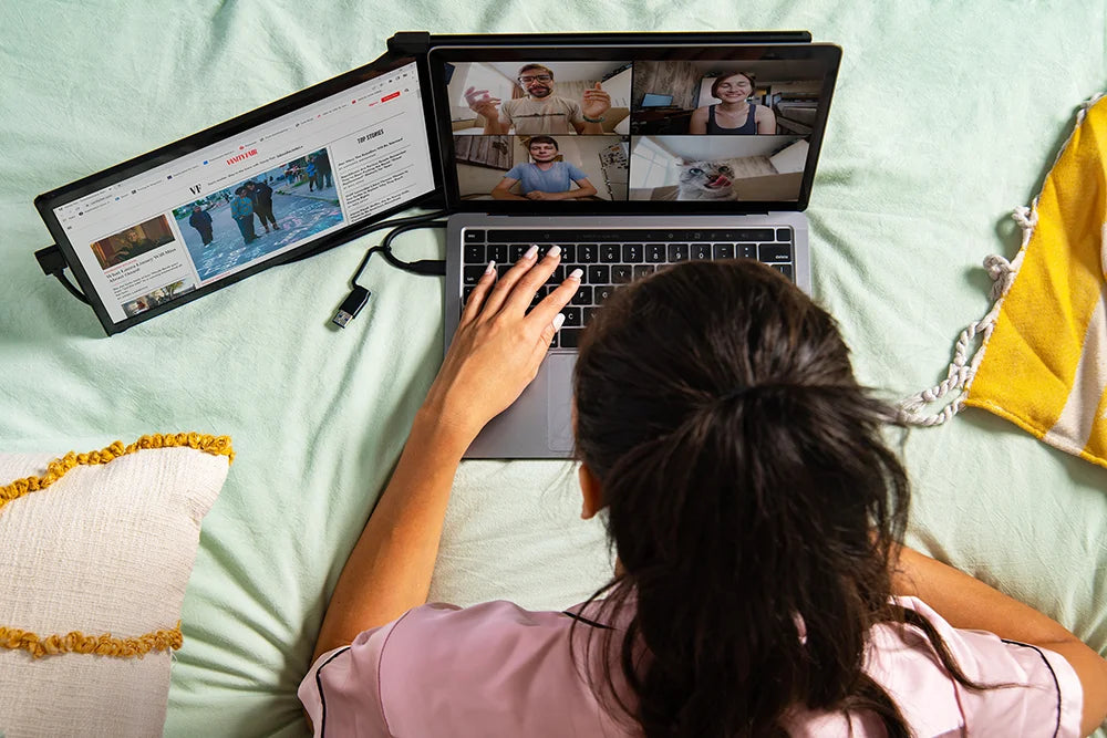 Duex Max Portable Monitor for Laptop Landscape mode