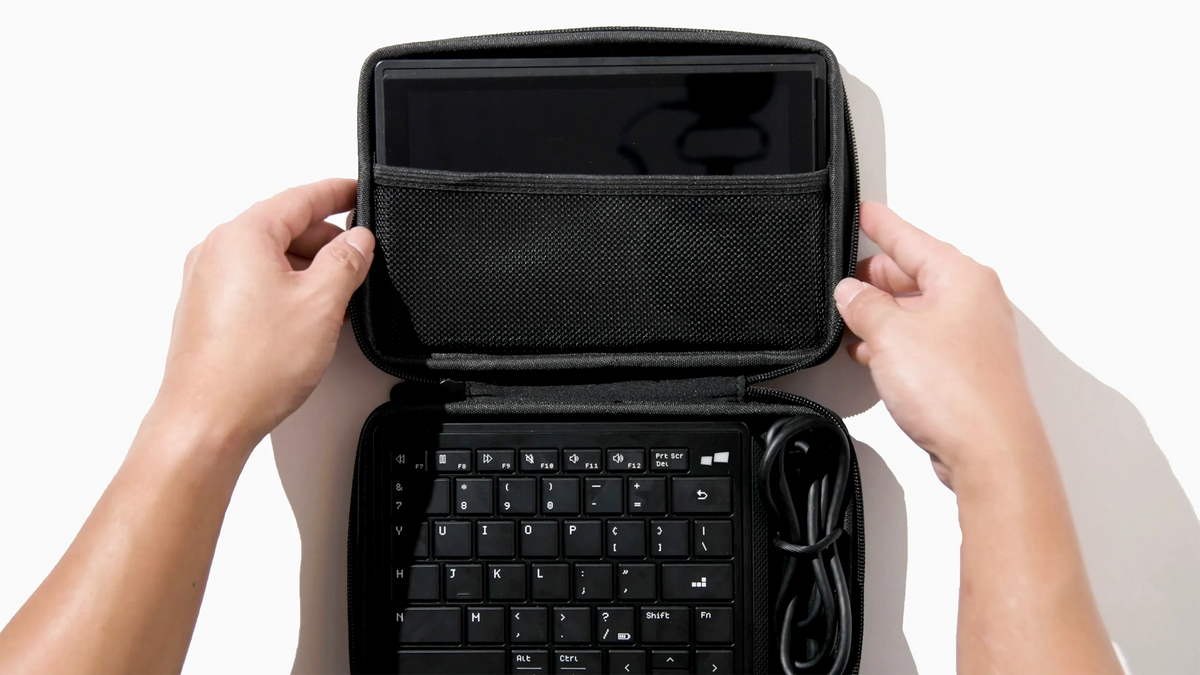 Tetra is a portable keyboard