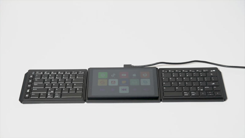 Tetra is a portable keyboard